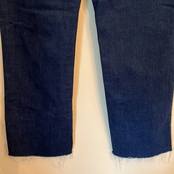 American Eagle High Rise Skinny Kick Next Level Stretch Raw Hem Size 16 L - Picture 9 of 16